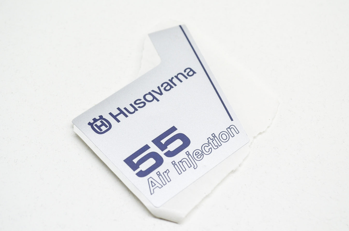 New OEM Husqvarna 55 Air Injection Decal 51 55 NOS