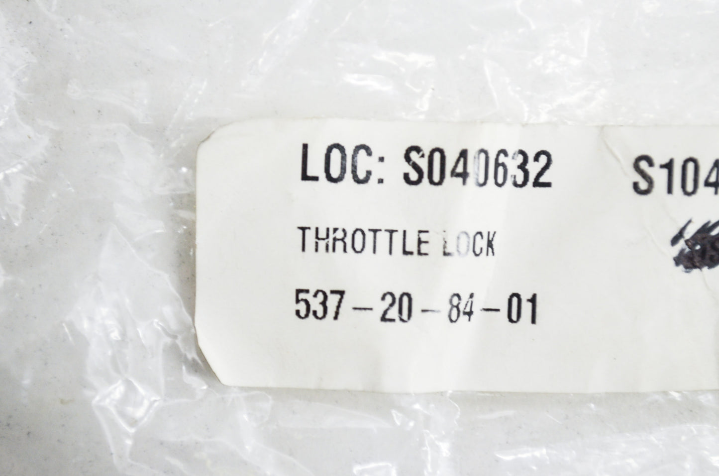 New OEM Husqvarna Throttle Lock 570 575 XP 576 XP EPA NOS