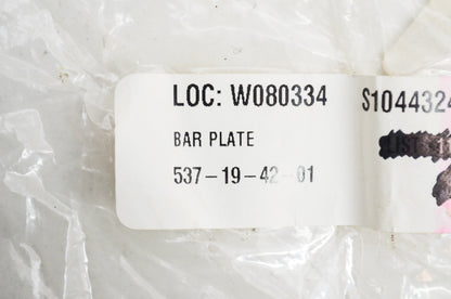 Bar Plate NOS