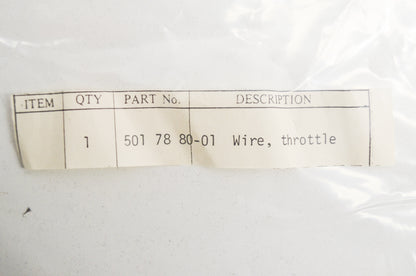 New OEM Husqvarna Throttle Wire 24 R NOS