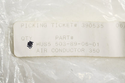 New OEM Husqvarna Air Conductor Gray 340 345 346 XP 350 353 NOS