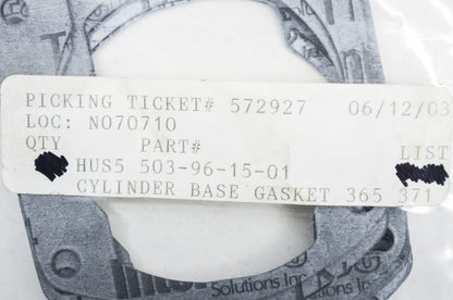 New OEM Husqvarna Cylinder Base Gasket 362 365 Special EPA 371 372 375 K NOS