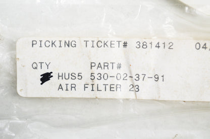 New OEM Husqvarna Air Filter 23 C NOS