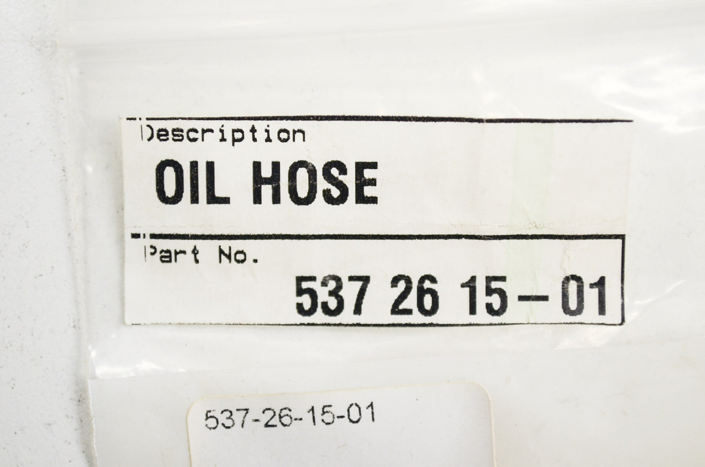 New OEM Husqvarna Oil Hose 455 R Rancher 460 461 NOS