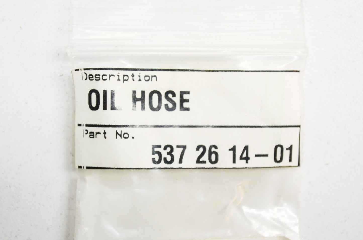 New OEM Husqvarna Oil Hose 455 R Rancher 460 NOS