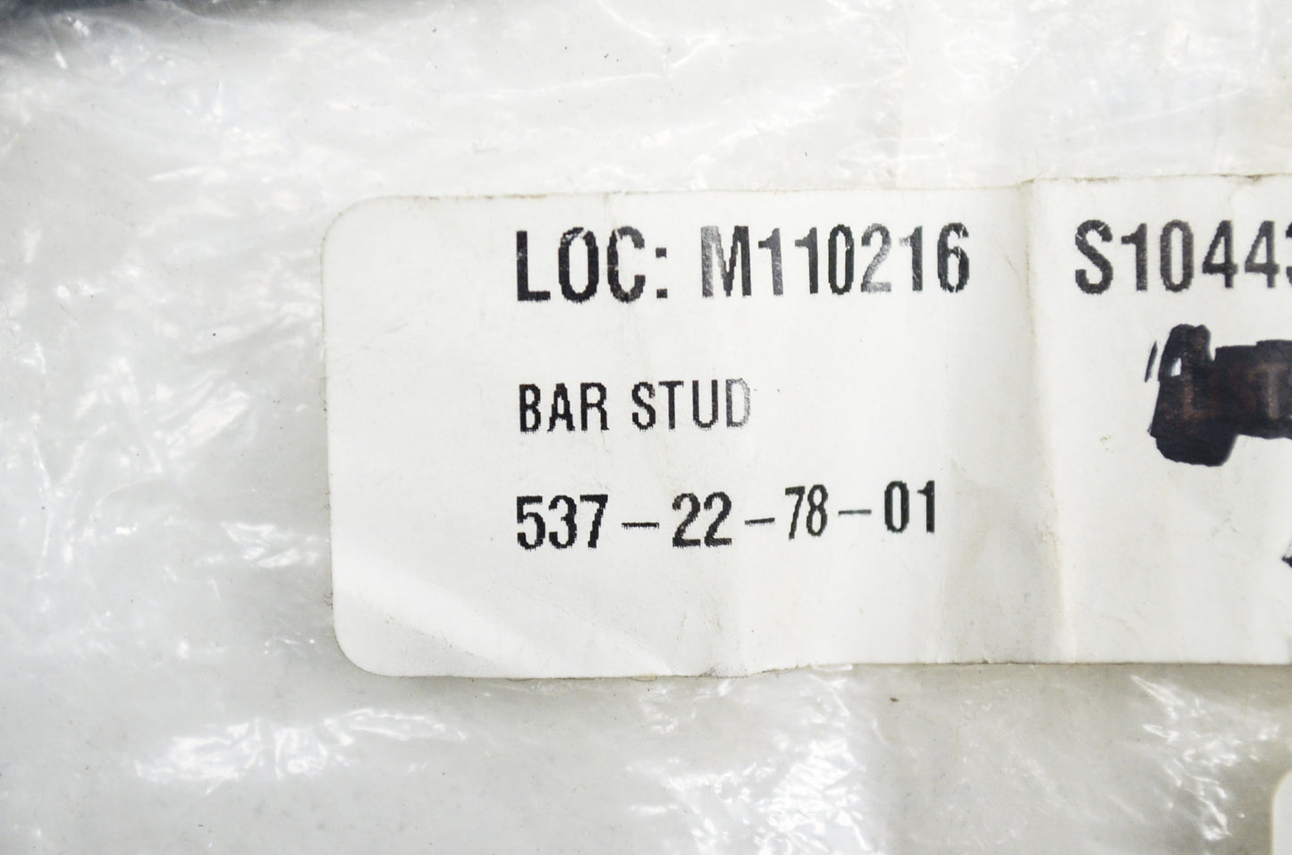 New OEM Husqvarna Bar Stud 455 E Rancher 460 461 NOS