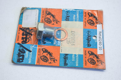 New Kijima Drain Plug 14mmxP1.25 NOS