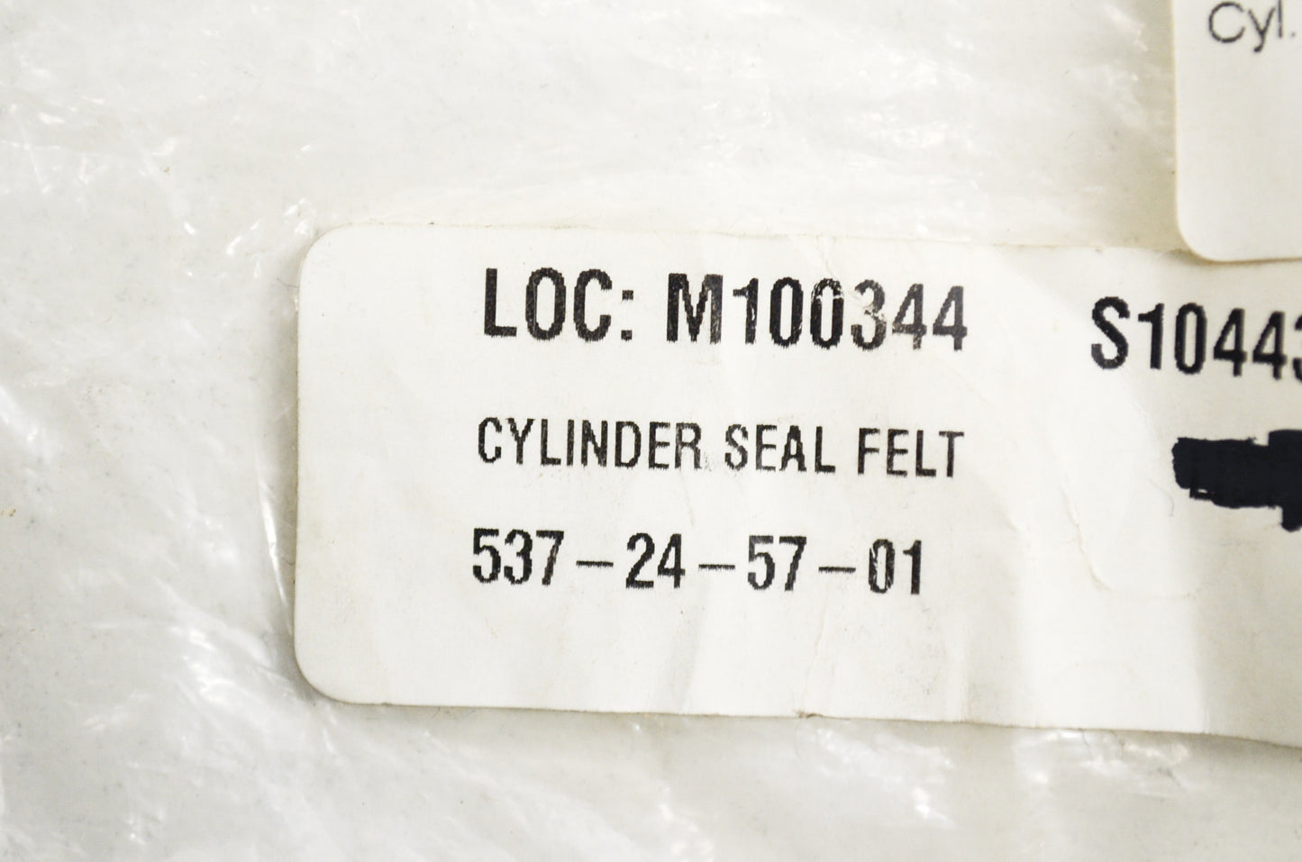 New OEM Husqvarna Felt Cylinder Seal 455 E Rancher 460 461 NOS
