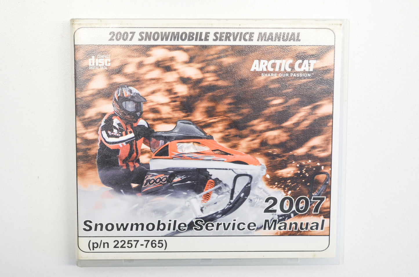 OEM Arctic Cat 2257-765 SNOW CD (EN) Service Manual