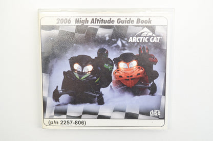 OEM Arctic Cat 2257-806 2006 High Altitude Guidebook