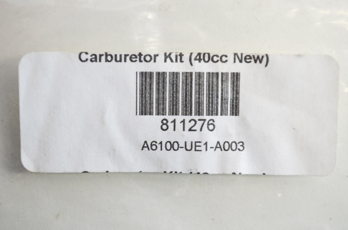 40cc Carburetor Kit Rascal Viper NOS