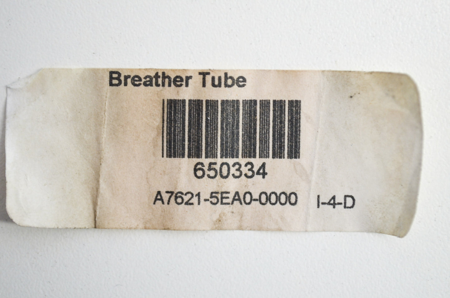 Breather Tube Viper Thunder Tornado NOS