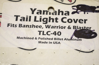 New Yamaha Tail Light Cover Banshee Warrior Blaster NOS