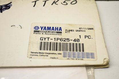 OEM Yamaha GYT-1P625-40-00 Flames Graphic Kit NOS