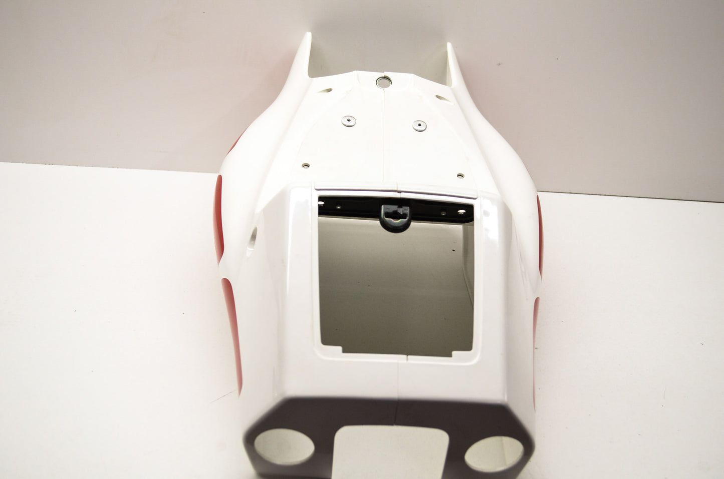 YSR50 White & Red Seat Cowl NOS