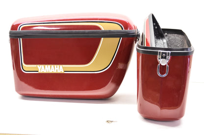 XS750E Red Saddle Bags NOS