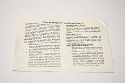 Venture Silver Caliper Cover NOS