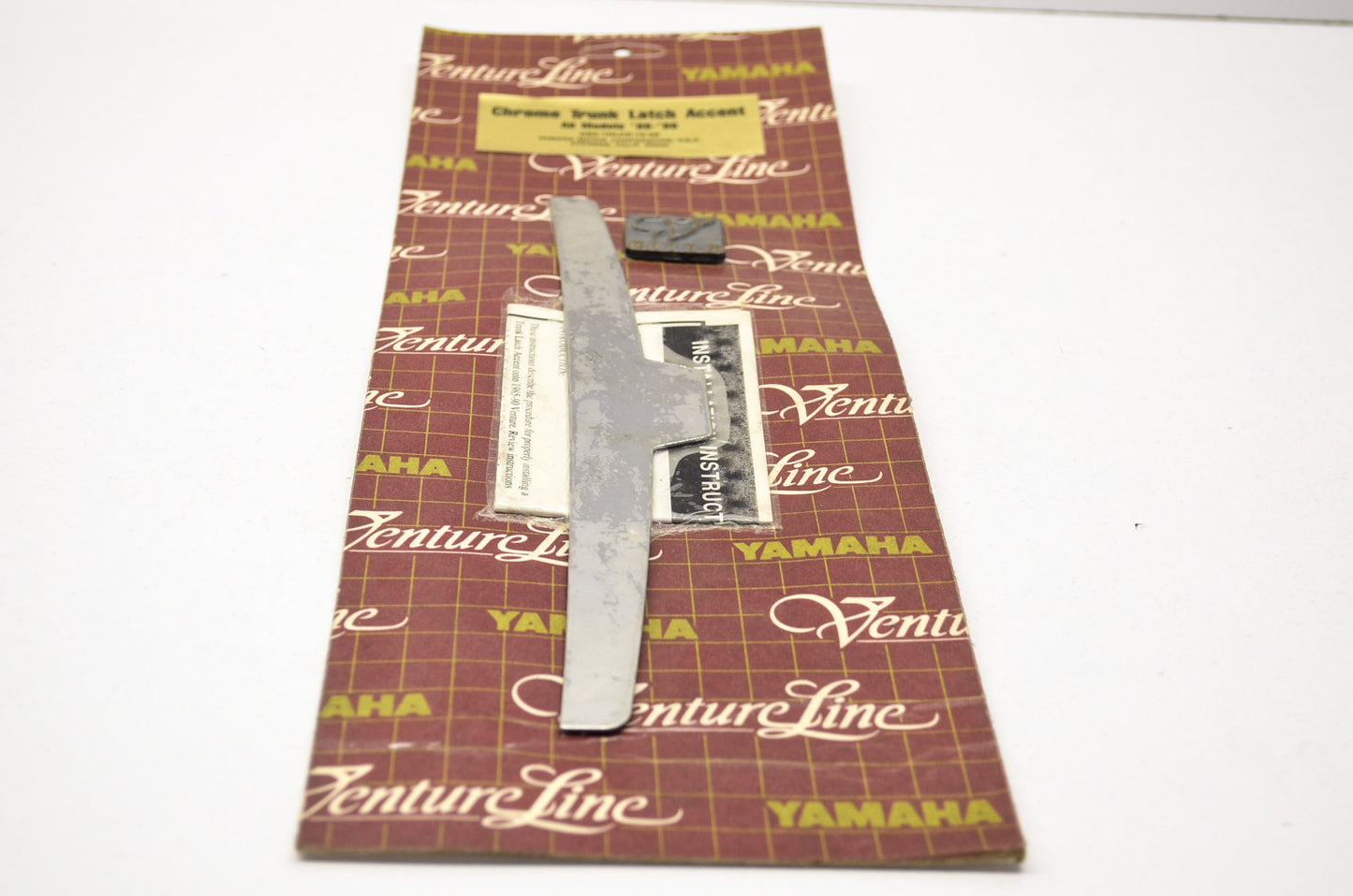Venture Chrome Trunk Latch Accent NOS
