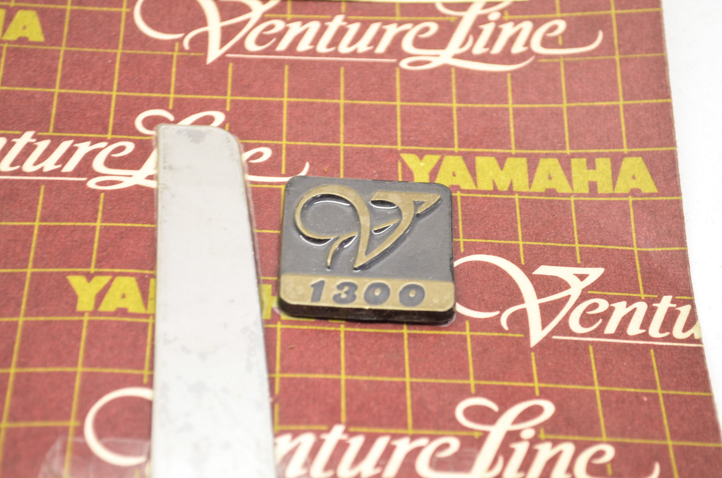 Venture Chrome Trunk Latch Accent NOS