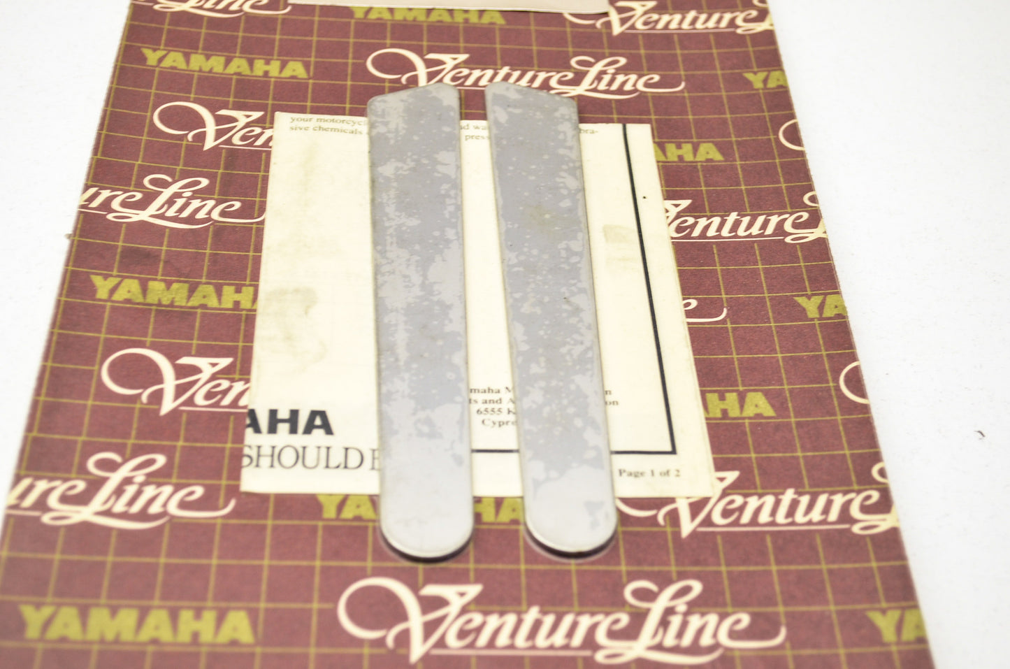 OEM Yamaha ABA-26HCD-36-00 Chrome Handlebar Levers NOS