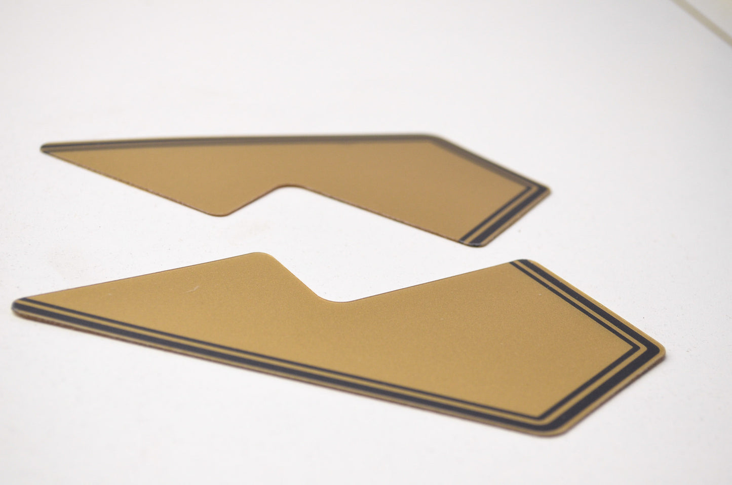 Venture Gold Caliper Cover Inserts Qty 2 NOS