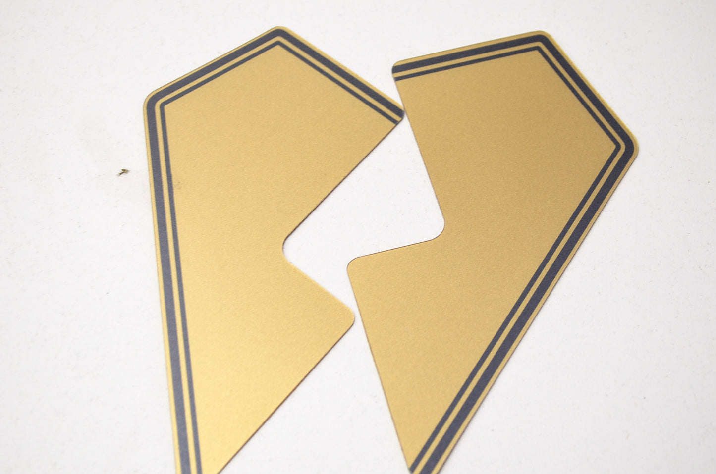 Venture Gold Caliper Cover Inserts Qty 2 NOS