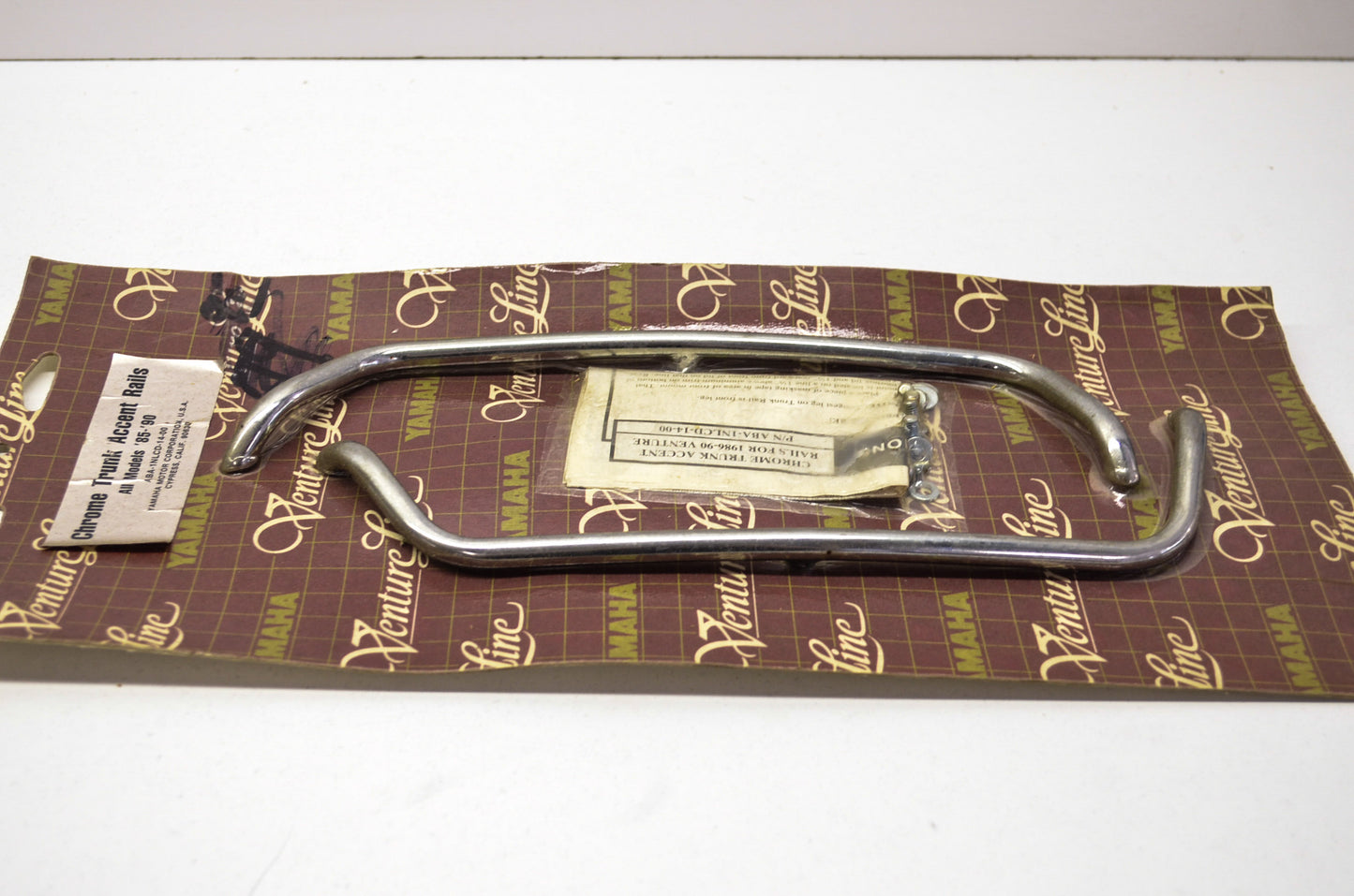 Venture Chrome Trunk Accent Rails Qty 2 NOS