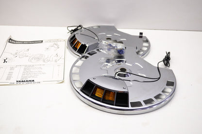 Chrome Rotor Covers Qty 2 NOS