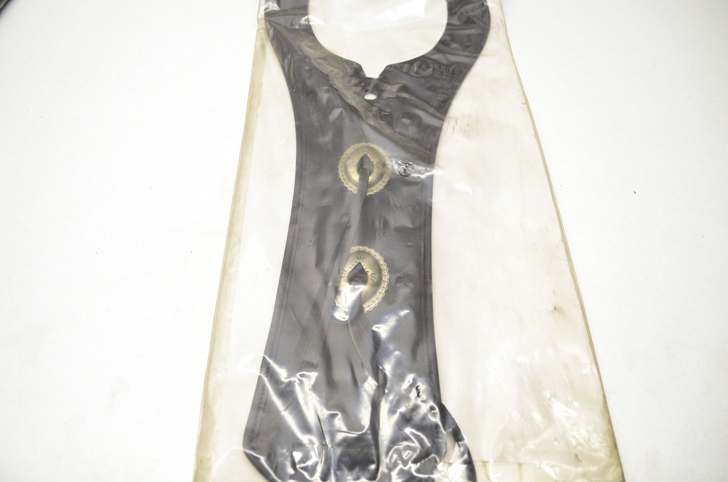 New OEM Yamaha Leather Tank Panel NOS