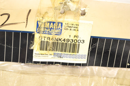 OEM Yamaha STR-4NK49-30-03 Leather Tank Panel NOS