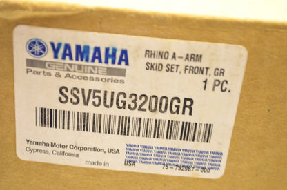 OEM Yamaha SSV-5UG32-00-GR Front A-Arm Skids NOS