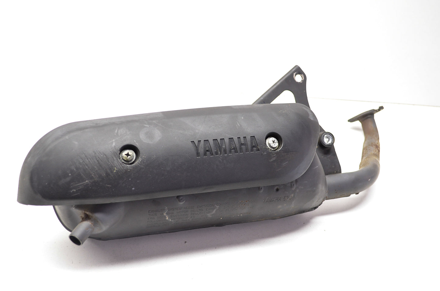 Yamaha Zuma Black Exhaust NOS