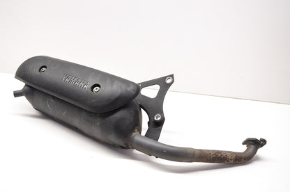 Yamaha Zuma Black Exhaust NOS