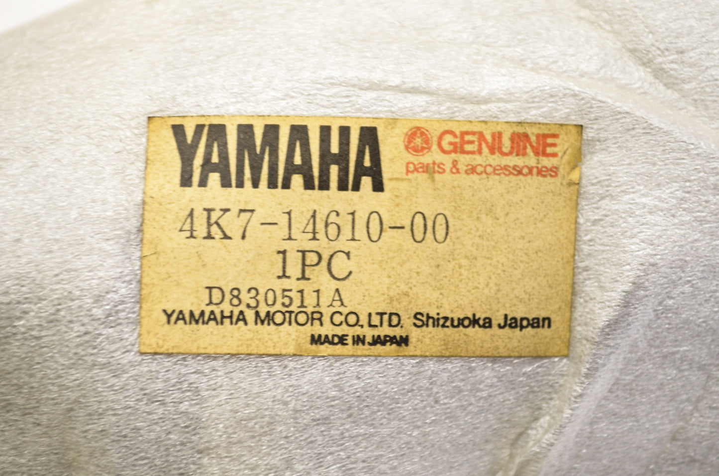 OEM Yamaha 4K7-14610-00-00 Left Exhaust Pipe Assembly NOS