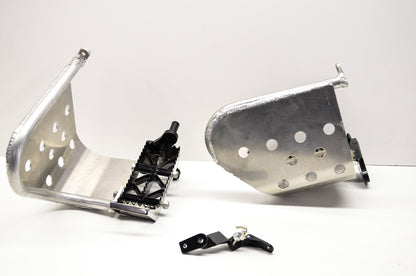 Raptor 660 IMS Foot Pegs & Heel Guards Roll Design NOS