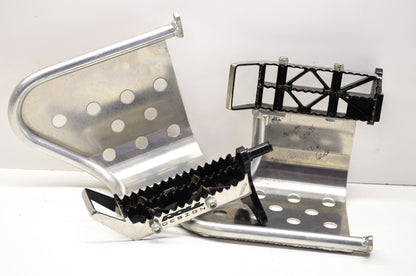 Raptor 660 IMS Foot Pegs & Heel Guards Roll Design NOS