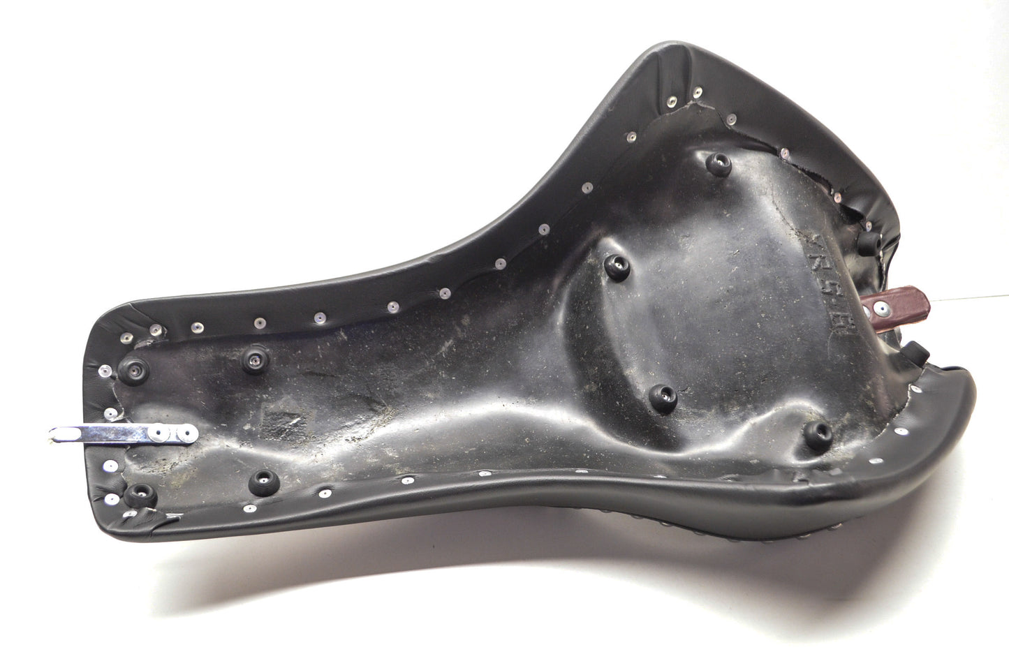 Black Solo Gunfighter Seat W/ Studs NOS