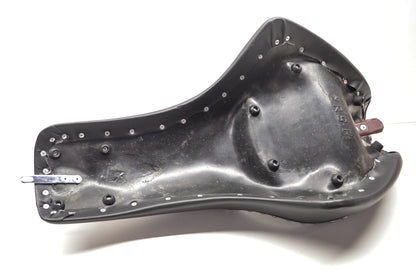 Black Solo Gunfighter Seat W/ Studs NOS