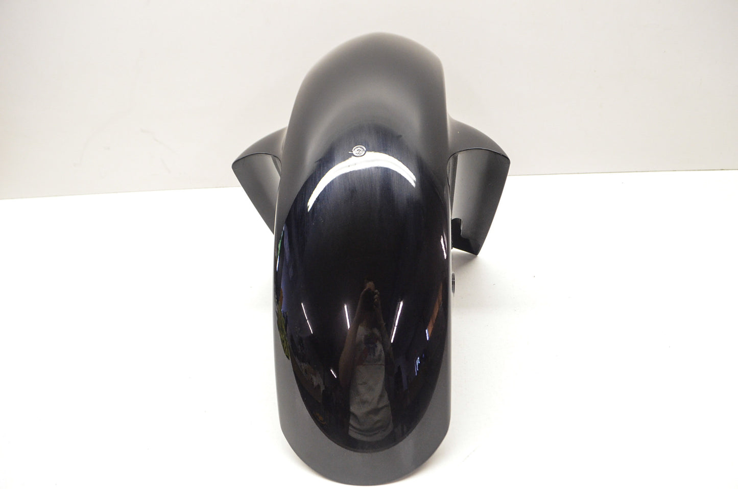 New OEM Yamaha Black Front Fender Fairing YZF R1 FZ1 NOS