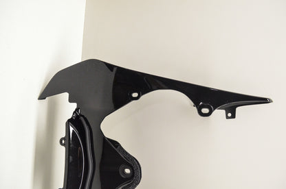 New OEM Yamaha Black Side Cover Assembly Fairing 08-15 YZF R6 NOS