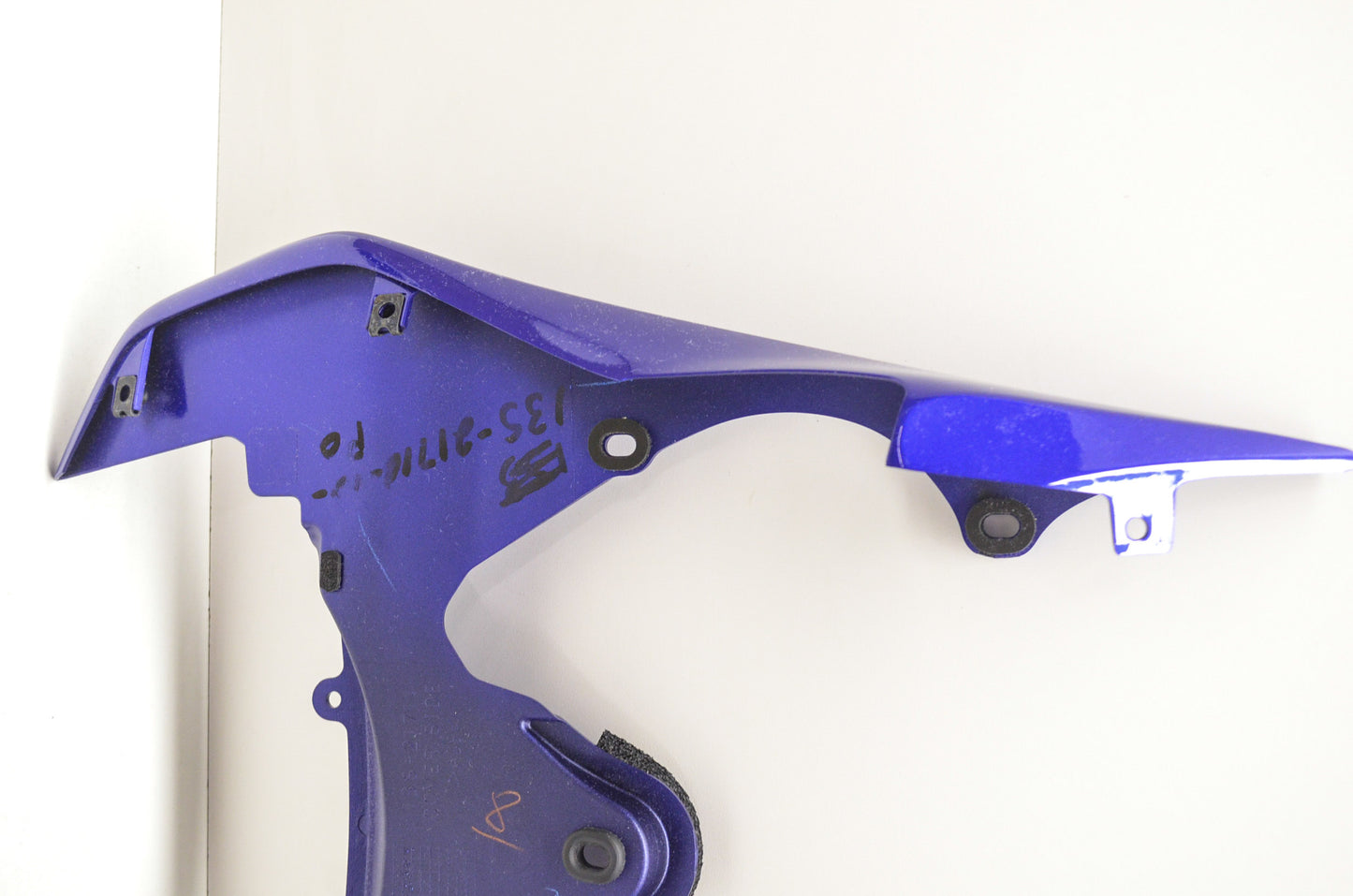 New OEM Yamaha Blue Side Cover Assembly Fairing 08-15 YZF R6 NOS