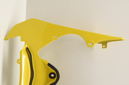 New OEM Yamaha Yellow Side Cover Assembly Fairing 08 YZF-R6 NOS