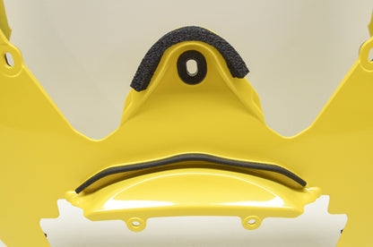 New OEM Yamaha Yellow Side Cover Assembly Fairing 08 YZF-R6 NOS