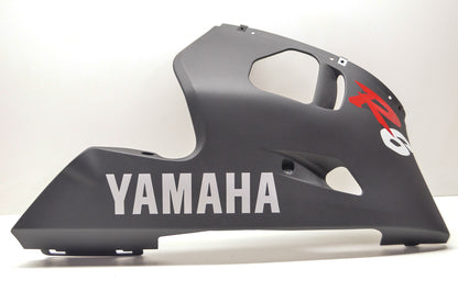 New OEM Yamaha Matte Black Panel Assembly Fairing 99 R6 NOS