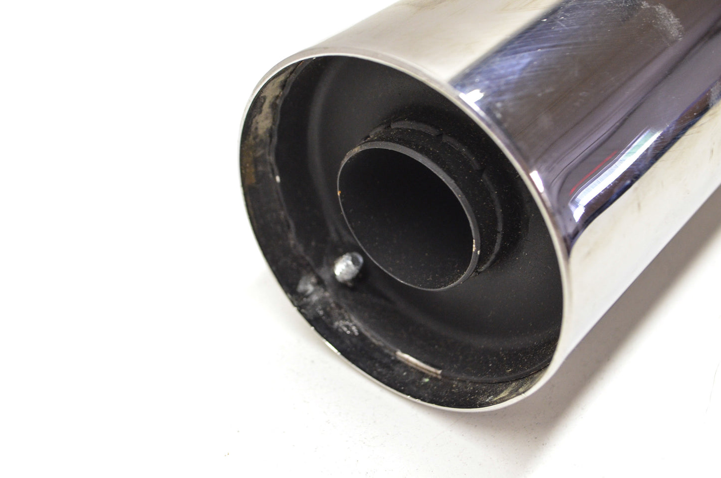 Chrome Canister Exhaust Pipe