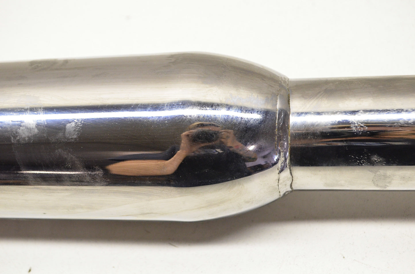 Chrome Canister Exhaust Pipe