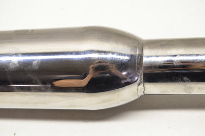 Chrome Canister Exhaust Pipe
