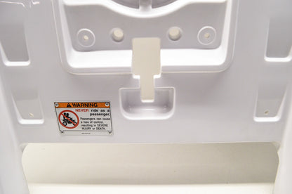 Banshee 350 Rear White Fender Plastic NOS