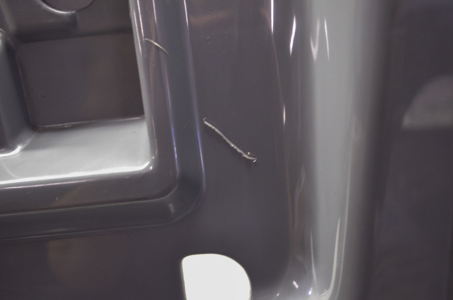 Grey Rear Fender Fairing NOS