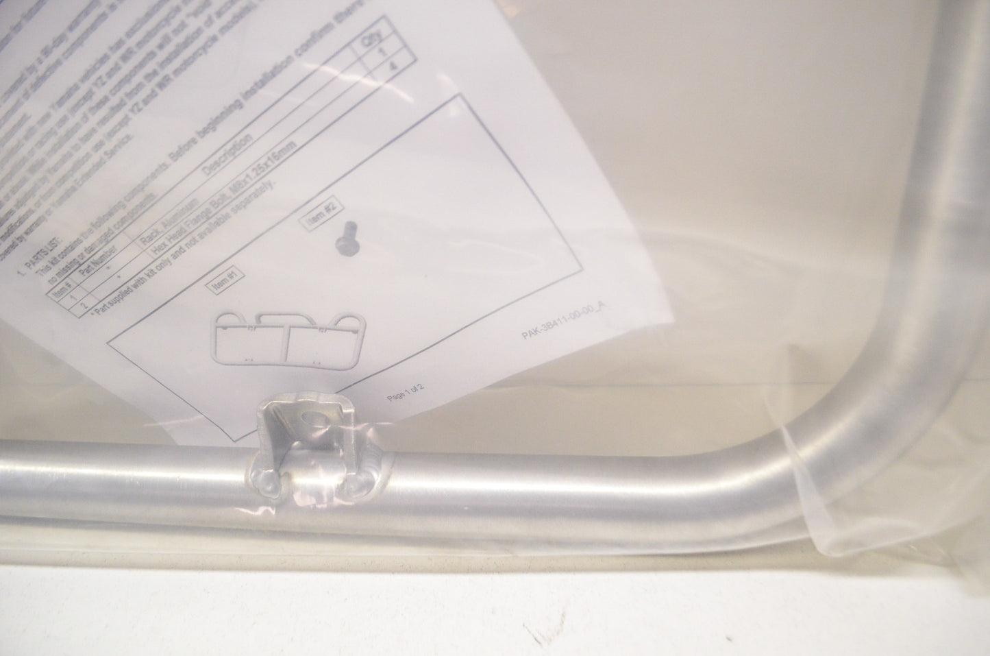 Grizzly 700 Large Aluminum Front Rack Discontinued NOS